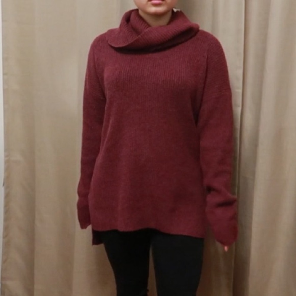 Hippie Rose Turtle Neck Sweater